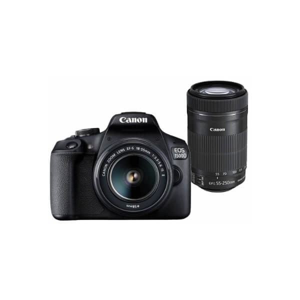 Canon EOS 1500D/Rebel T7 DSLR Camera with EF-S 18-55 mm f/3.5-5.6 is II Lens
